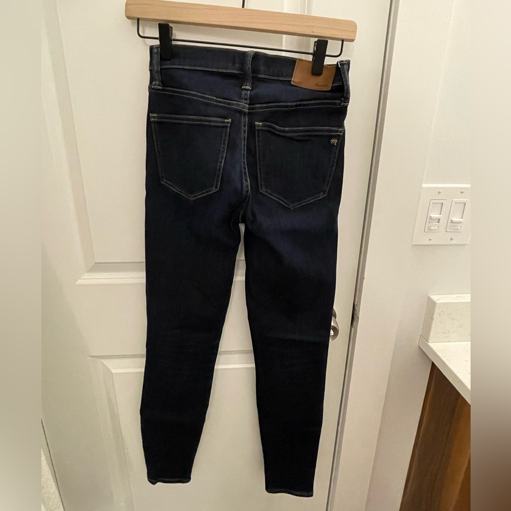 Madewell Dark Indigo Skinny Jeans